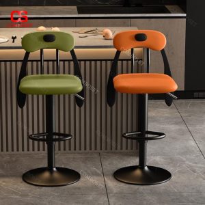 Ghế Quầy Bar Hình Chó, Tựa Lưng, Ghế Thu Ngân