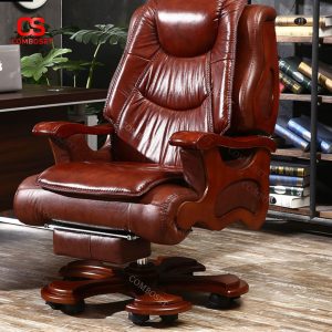 Ghế Sếp Da PU Có Massage, Xoay Và Nâng Hạ