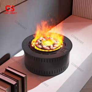 Lò Sưởi Hơi Nước Kiểu Châu Âu Tính Năng Tạo Ẩm Để Bàn Phong Cách Hiện Đại