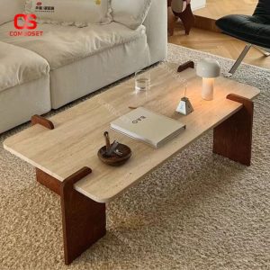 Bàn Gỗ Gia dụng, Bàn Cafe, 4 Chân Gỗ Dẹp Chắc Chắn