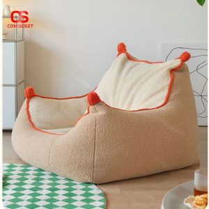 Bộ Sofa Lười Có Gác Chân, Ghế Tựa Lưng Êm Ái