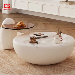 Combo Hai Bàn Trà Lớn Nhỏ, Bàn Hình Chân Mèo