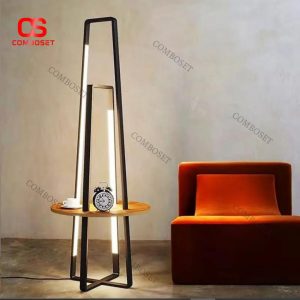 Đèn Đứng Decor Xếp Trụ Ánh Sáng Kiến Trúc Hiện Đại 3 Chế Độ Sáng