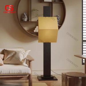 Đèn Đứng Nội Thất Dáng Trụ Tam Giác Ánh Sáng Trang Trí