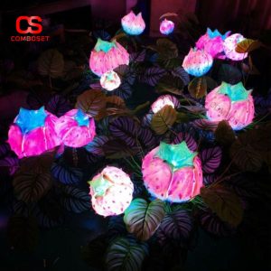 Đèn Hoa Dạ Sắc Phát Sáng Trang Trí Ngoài Trời Khu Vườn Nghệ Thuật