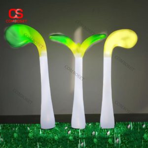 Đèn Sân Vườn Hình Chồi Cây Ánh Sáng Nghệ Thuật Chống Thấm Hiệu Quả