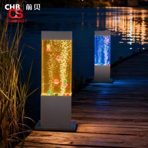Đèn Trụ Hiệu Ứng Thủy Sinh Phát Sáng Nhiều Màu Cho Lối Đi, Công Viên, Khu Vui Chơi