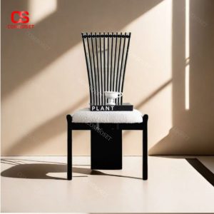 Ghế Ăn Lưng Kiểu Quạt, Ghế Ăn Lưng Cao