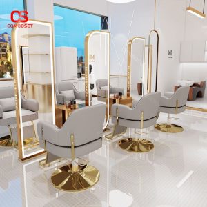 Ghế Ngồi Làm Tóc, Làm Nail, Ghế Cho Salon Xoay