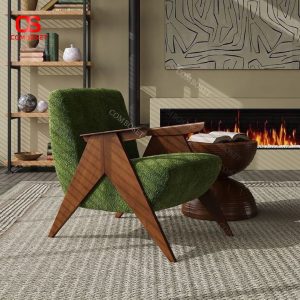 Ghế Sofa Retro, Thiết Kế Gỗ, Sofa Ban Công, Phòng Khách