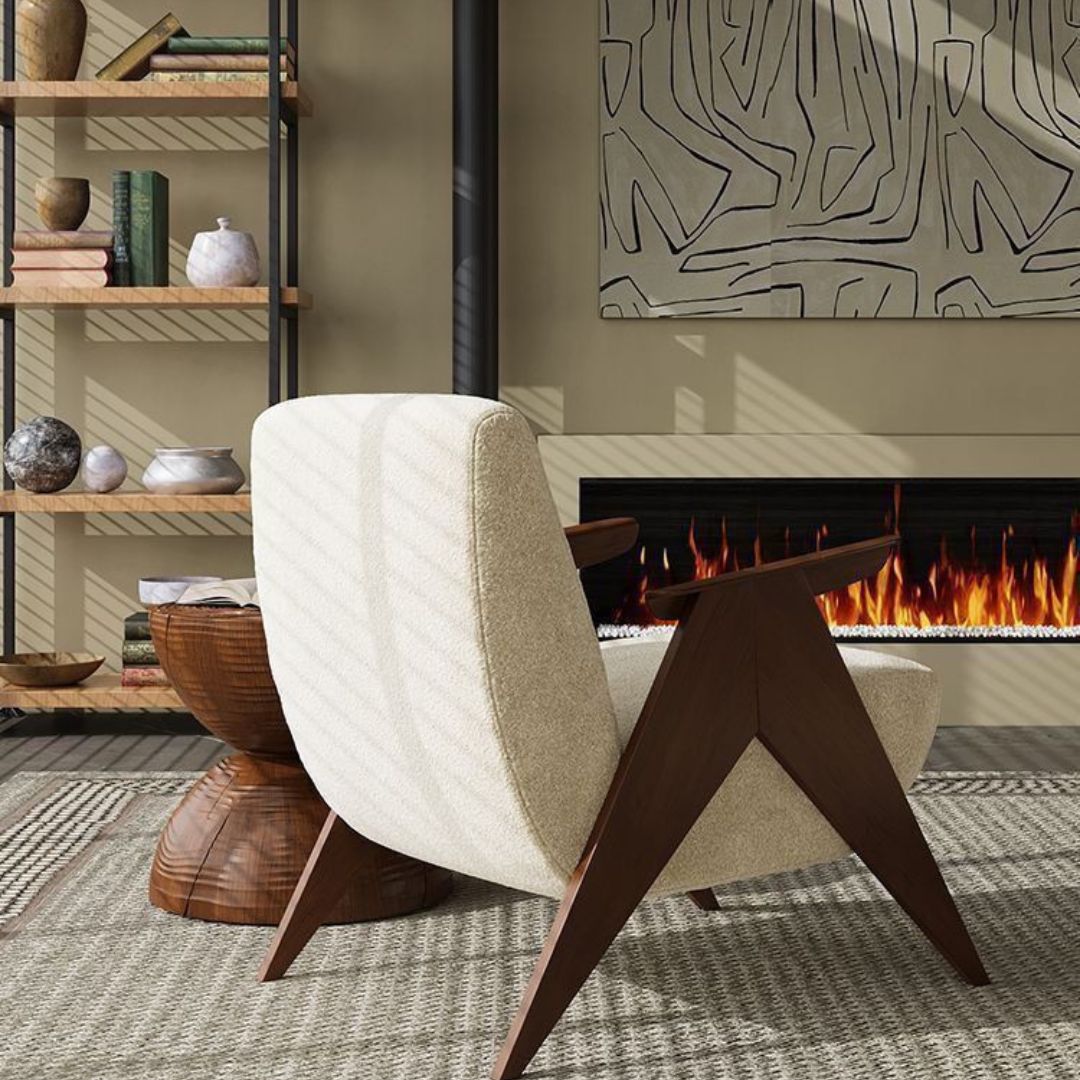 Ghế Sofa Retro, Thiết Kế Gỗ, Sofa Ban Công, Phòng Khách