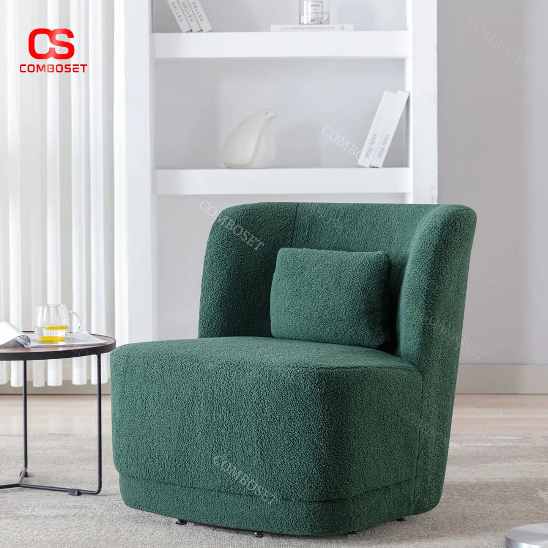 Sofa Nhung Cừu Sang Trọng, Ghế Quán Cafe