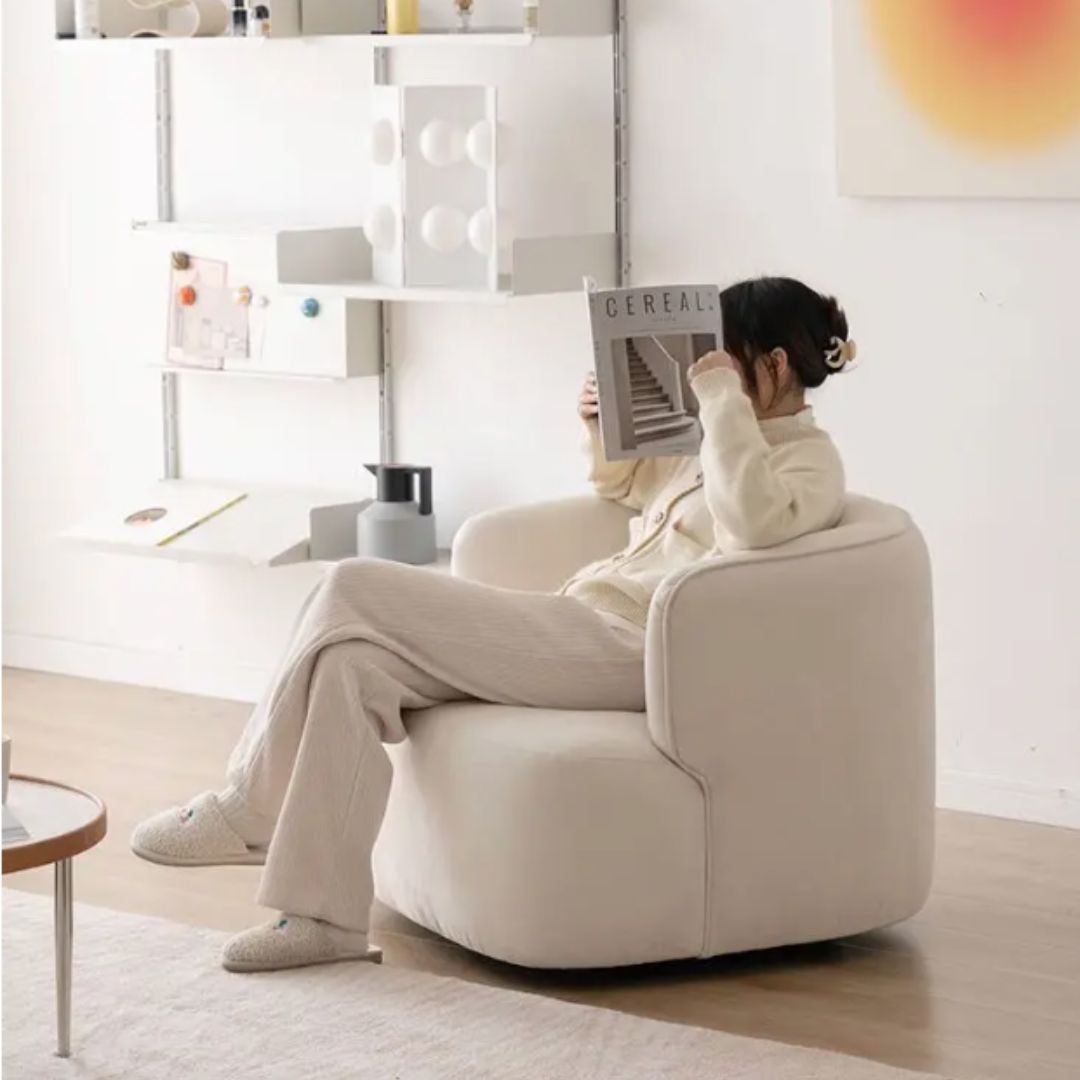 Sofa Nhung Cừu Sang Trọng, Ghế Quán Cafe