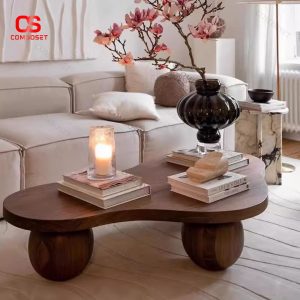 Bàn Trà Gỗ Ba Chân, Bàn Ngồi Phòng Khách Hiện Đại