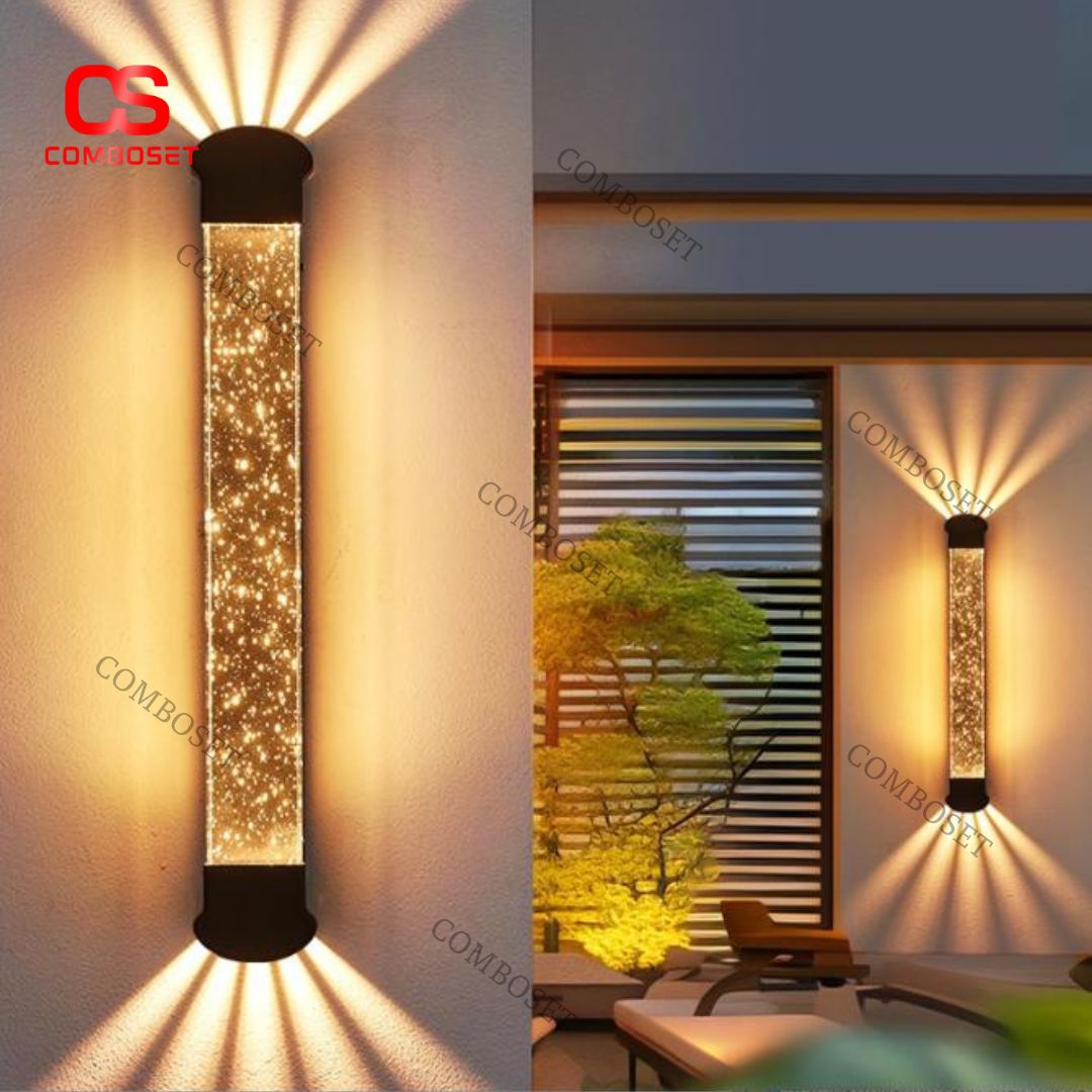 Đèn Tường Ánh Kim Lấp Lánh Chiếu Sáng Ban Công, Sân Vườn, Biệt Thự