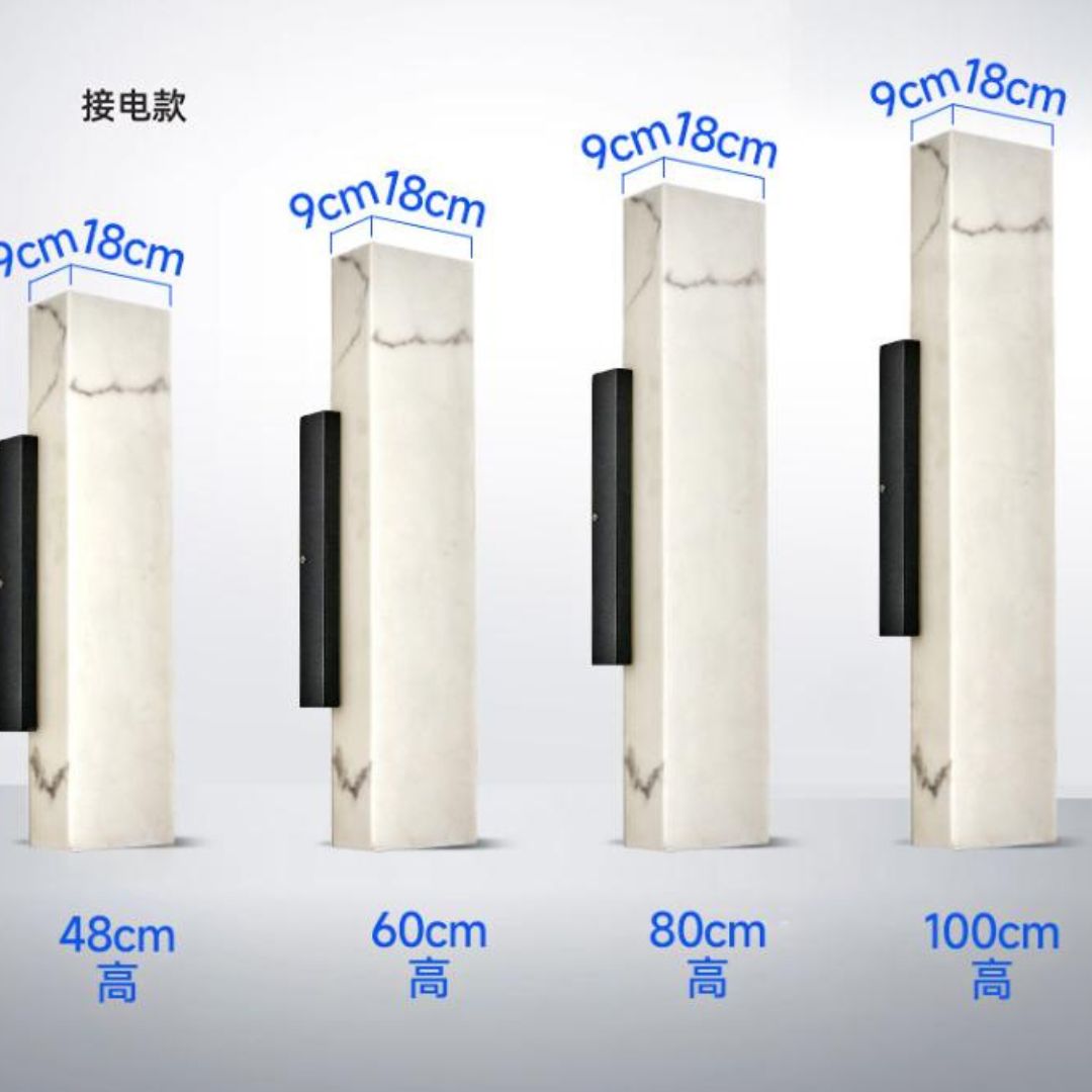 Đèn Tường Giả Đá Phong Cách Tối Giản Cho Biệt Thự