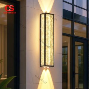 Đèn Tường Hắt Sáng Hai Đầu Vân Nghệ Thuật Hiện Đại
