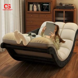 Ghế Đa Năng Dáng Cong, Ghế Sofa Lười Nằm Ngồi Thoải Mái