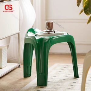 Ghế Đẩu Nhựa Dễ Xếp Gọn, Ghế Thay Giày Nhỏ, Nhẹ