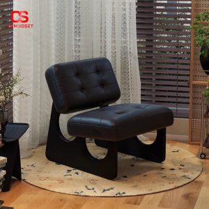 Ghế Thư Giãn Chân Cong Hiện Đại, Ghế Da Cho Phòng Khách