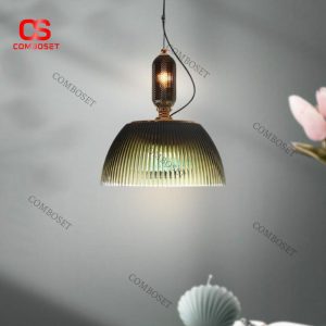 Đèn Thả Trần Chao Sọc Gradient Nghệ Thuật Hiện Đại