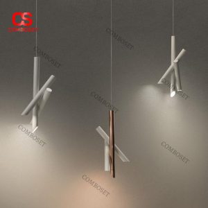 Đèn Thả Trần Thanh Trụ Xoay Nghệ Thuật Phong Cách Bắc Âu