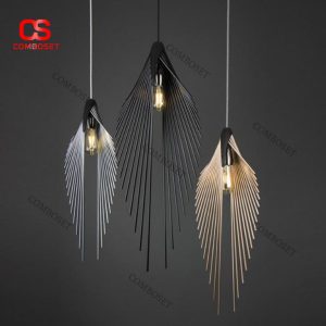 Đèn Treo Kim Loại Tia Dài Thiết Kế Độc Bản Hiện Đại