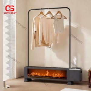 Đèn Lò Sưởi Treo Quần Áo Thông Minh Điều Khiển Giọng Nói, Remote & Cảm Ứng