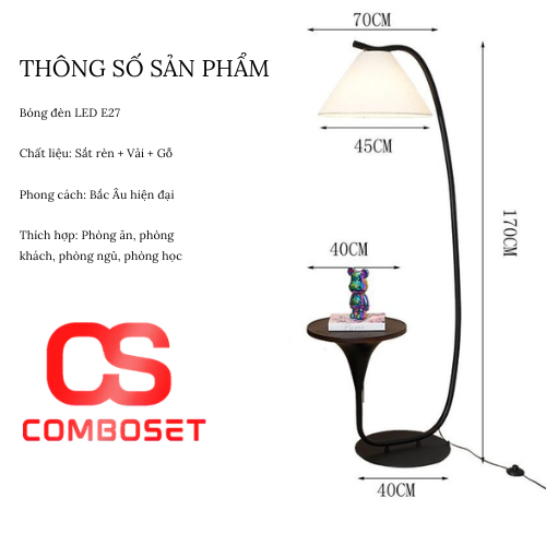đèn cây đứng