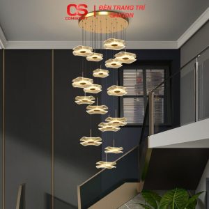 đèn cầu thang hiện đại