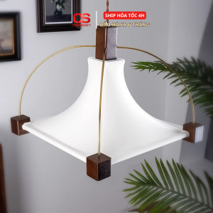 Đèn Treo Trần Kiểu Pháp Cổ Điển, Đèn Thả Vải Trang Trí Phòng Ngủ, Phòng Ăn, Phòng Học
