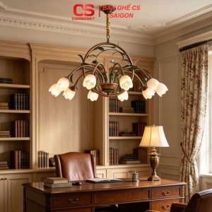 đèn chùm phong cách cổ điển